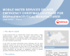 Case Study - Mobile Water Services Deliver Emergency Christmas Coverage for...