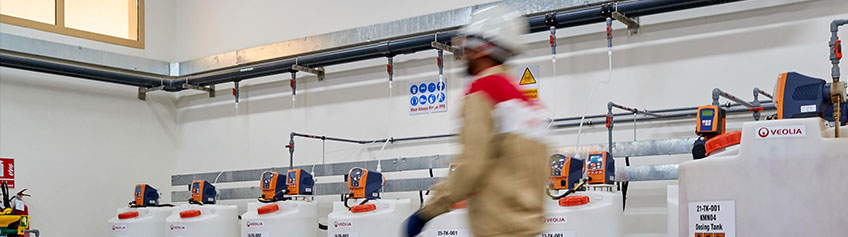 Water treatment chemical programs