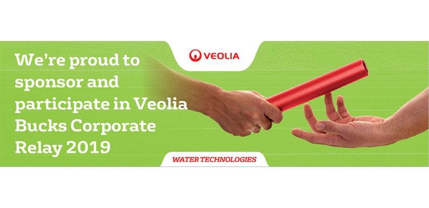 Veolia Water Technologies sponsors first Bucks Corporate Relay
