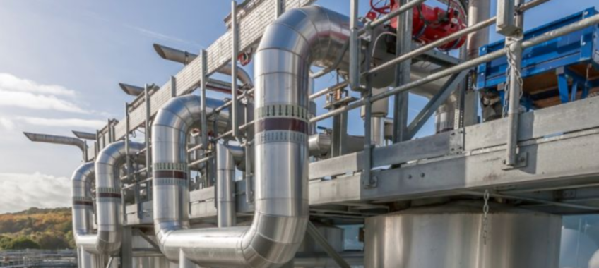 Thermal Hydrolysis Plant at Esholt Wastewater Treatment Works in Bradford