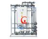 Skid-mounted ultrafiltration system for water reuse and process water applications.